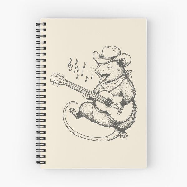 Item preview, Cowboy Possum Ukulele Player Western Music designed and sold by Y-Vibes.