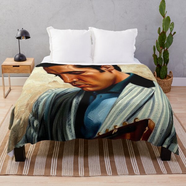 Item preview, Blue Suede Serenade - Elvis Singing Art designed and sold by Art's Diner.