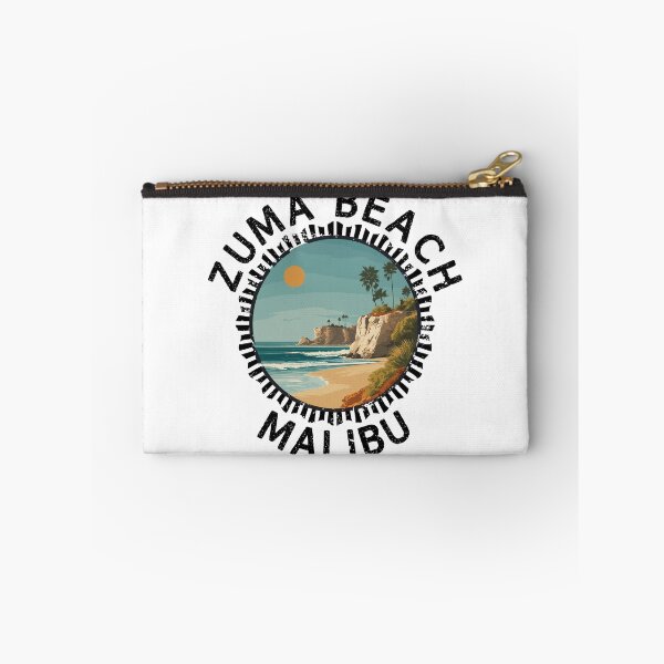 Item preview, Zuma Beach - Malibu (with Black Lettering) designed and sold by VelvetRoom.