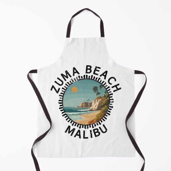 Item preview, Zuma Beach - Malibu (with Black Lettering) designed and sold by VelvetRoom.