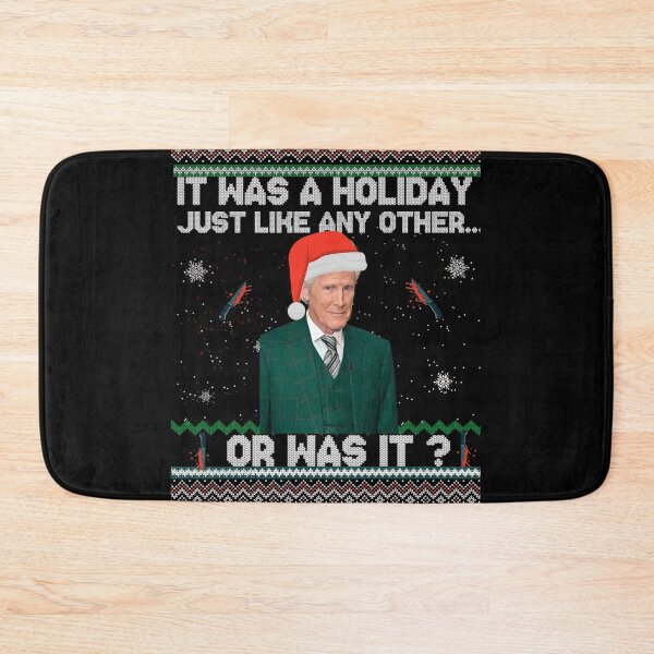 Item preview, Keith Morrison christmas sweater True Crime Ugly Christmas it was a holiday just like any other  Funny Christmas Sweater  designed and sold by EvelynZem.
