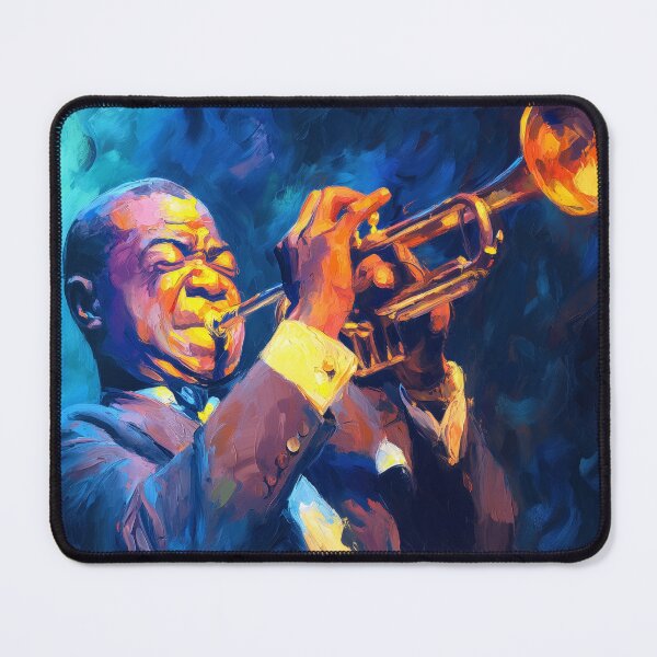 Item preview, Louis Armstrong Wall Art, Decor, Room, Music designed and sold by jmgstore.