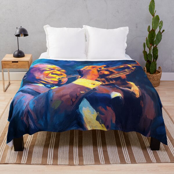 Item preview, Louis Armstrong Wall Art, Decor, Room, Music designed and sold by jmgstore.