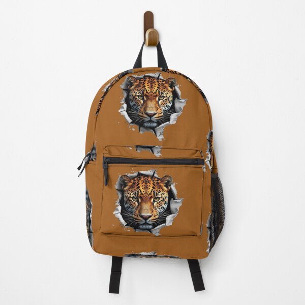 Item preview, Wild Tiger Face Breaking Through Torn Dimensional Surface designed and sold by Kony83.