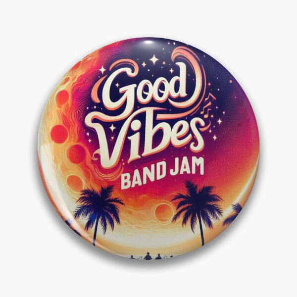 Item preview,  Good Vibes Band Jam: Cosmic Beach Party designed and sold by BlueAtomicWaves.