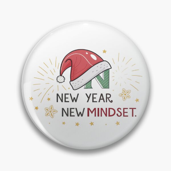 Item preview, New Year New Mindset by Vivo Studio – Motivational Holiday Design designed and sold by VivoStudio.