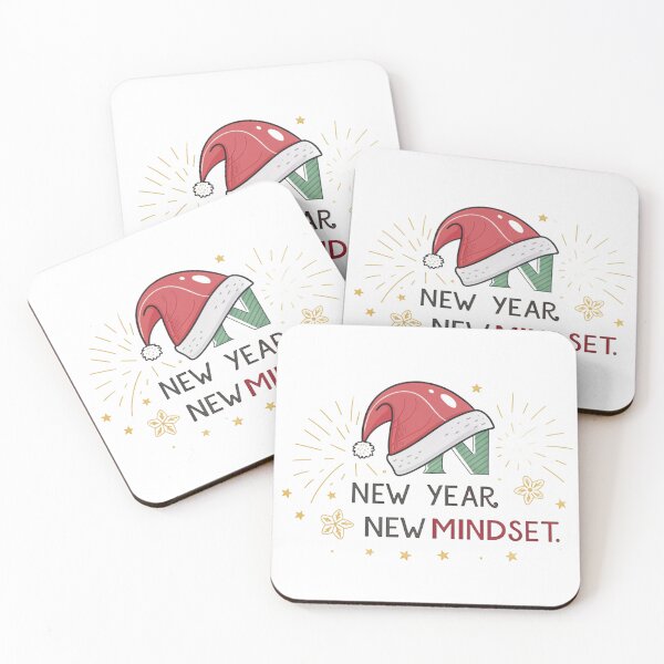 Item preview, New Year New Mindset by Vivo Studio – Motivational Holiday Design designed and sold by VivoStudio.