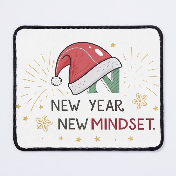 Item preview, New Year New Mindset by Vivo Studio – Motivational Holiday Design designed and sold by VivoStudio.