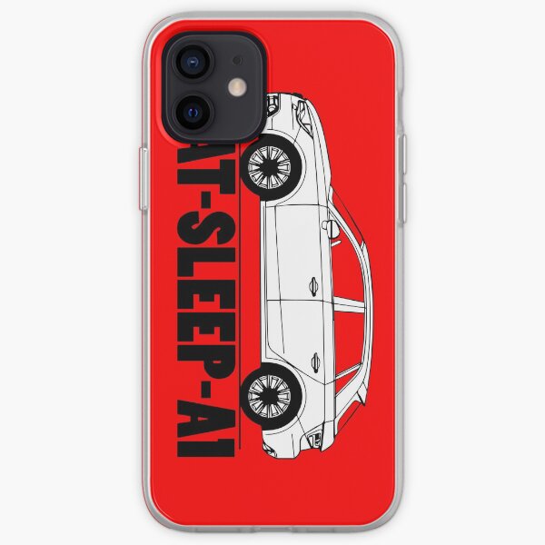 Mangez le sommeil Audi A1 Coque souple iPhone