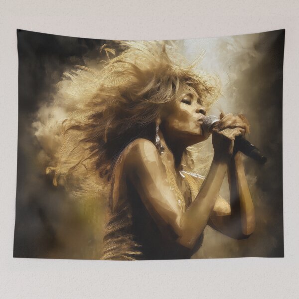 Item preview, Tina Turner Wall Art, Portrait, Inspired, Decor designed and sold by jmgstore.