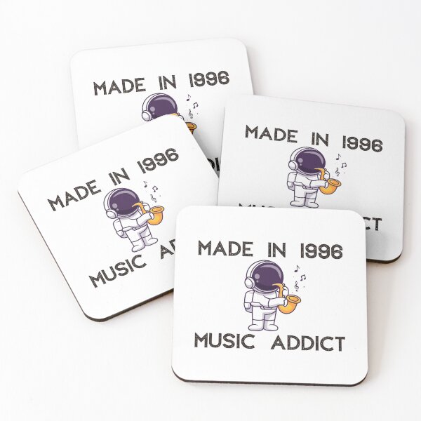 Item preview, Made in 1996 Music Addict – Cute Astronaut Playing Saxophone designed and sold by luckyhue.