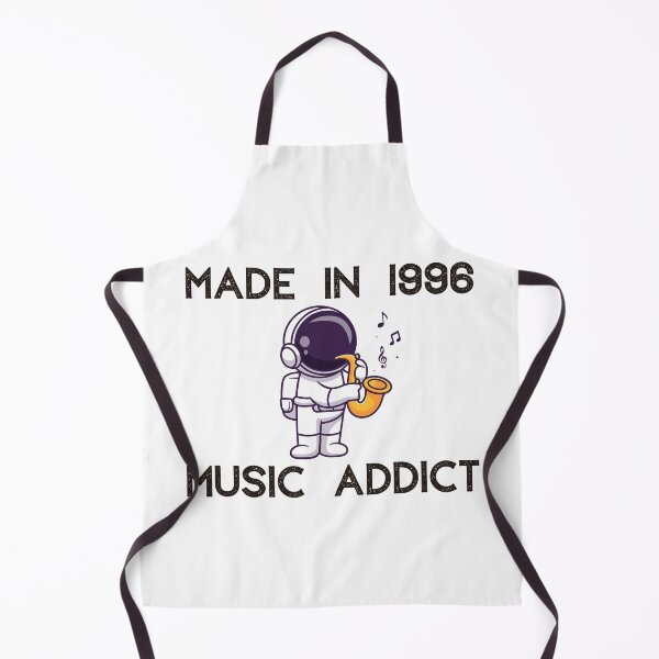 Item preview, Made in 1996 Music Addict – Cute Astronaut Playing Saxophone designed and sold by luckyhue.