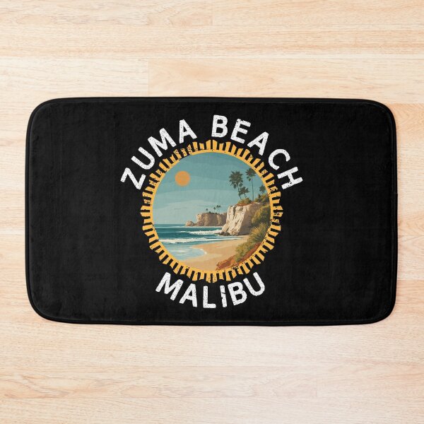 Item preview, Zuma Beach - Malibu (with White Lettering) designed and sold by VelvetRoom.
