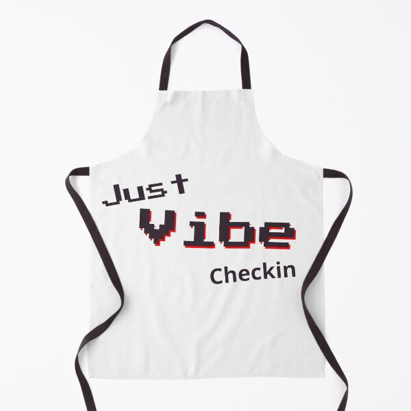 Item preview, Just Vibe Checkin - Funny Retro Slang Aesthetic designed and sold by nightN.