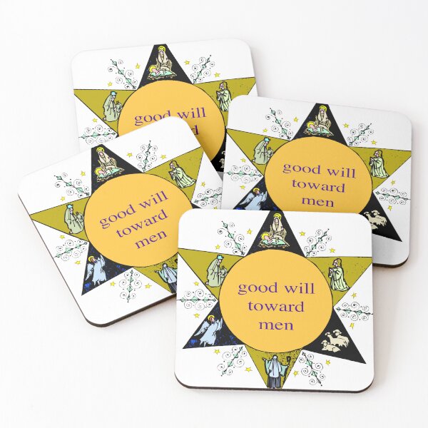 Item preview, Good Will Toward Men designed and sold by simplyrebeccann.