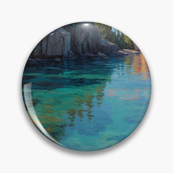 Item preview, Lighthouse Cliffs at Lake Superior designed and sold by daila70.