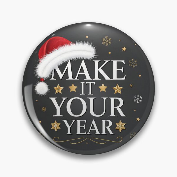 Item preview, Make It Your Year by Vivo Studio – Elegant Motivational Holiday Design designed and sold by VivoStudio.