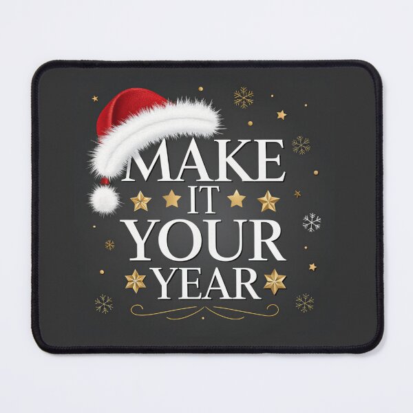 Item preview, Make It Your Year by Vivo Studio – Elegant Motivational Holiday Design designed and sold by VivoStudio.