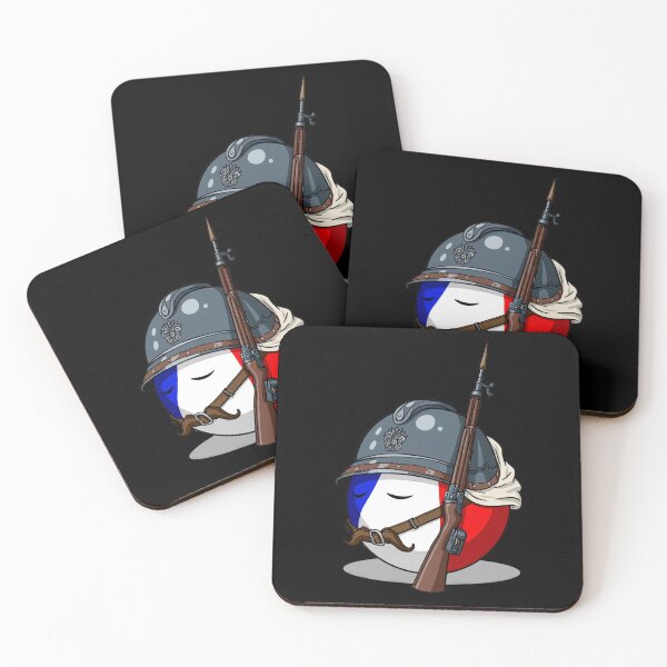 Item preview, Franceball Countryball - WWI Poilu Adrian Helmet designed and sold by Georain.