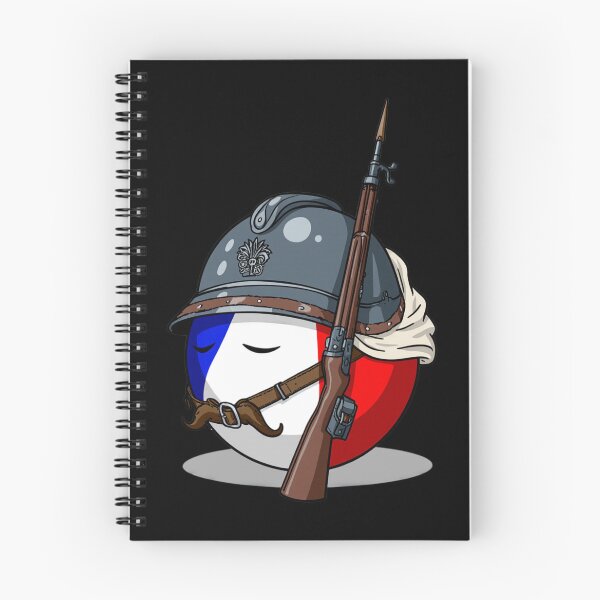 Item preview, Franceball Countryball - WWI Poilu Adrian Helmet designed and sold by Georain.