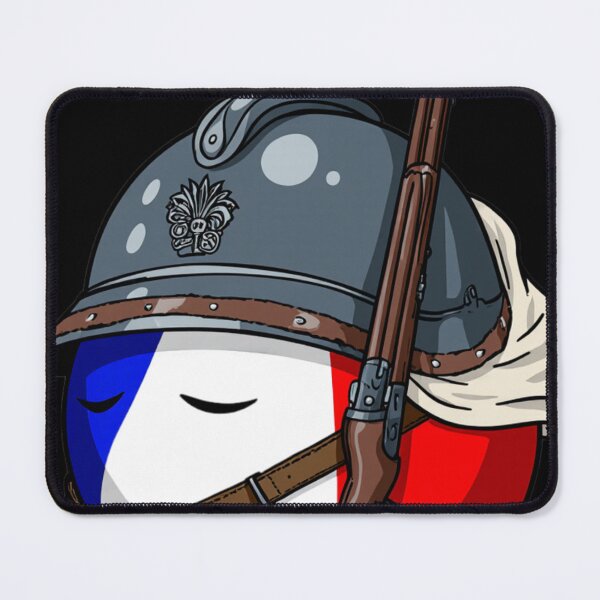 Item preview, Franceball Countryball - WWI Poilu Adrian Helmet designed and sold by Georain.