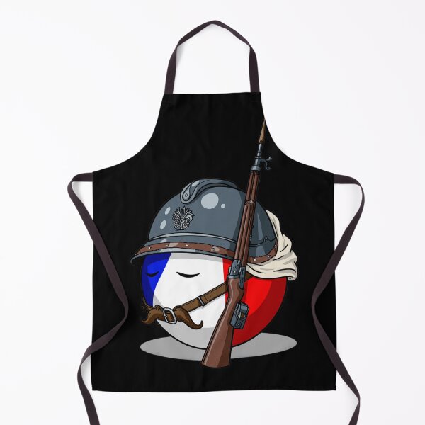 Item preview, Franceball Countryball - WWI Poilu Adrian Helmet designed and sold by Georain.