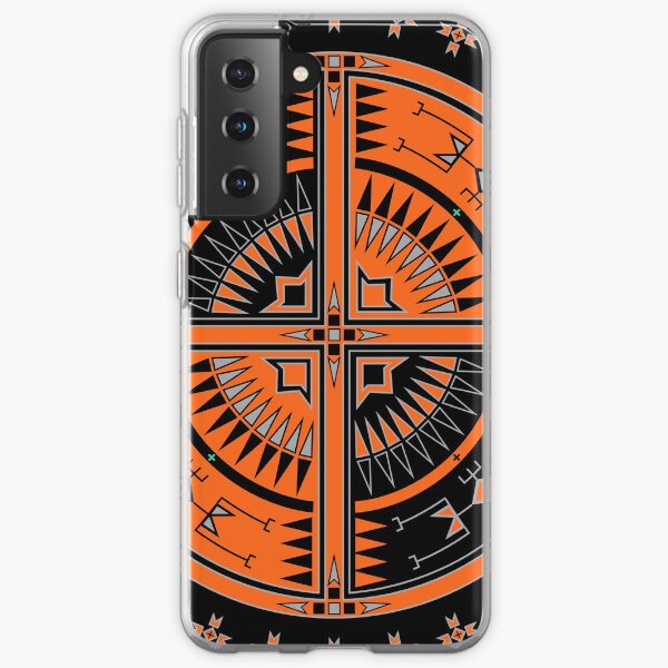 The Storm (Orange) Samsung Galaxy Soft Case
