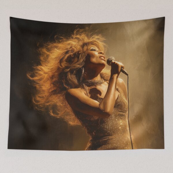 Item preview, Tina Turner Art, Portrait, able, Wall, Singer designed and sold by jmgstore.