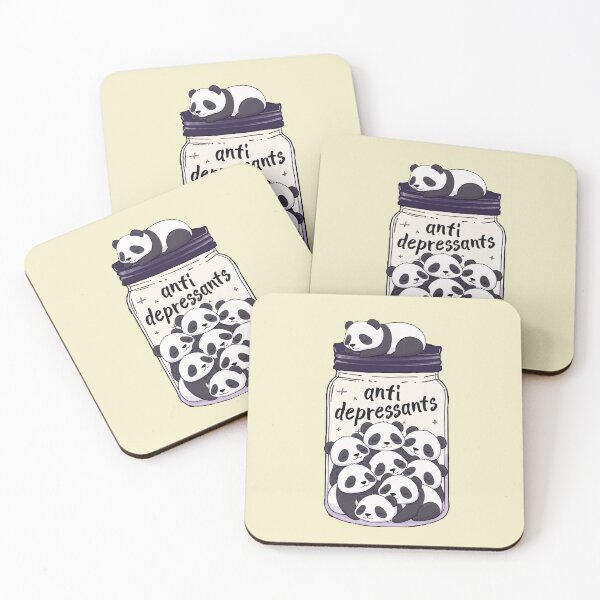 Item preview, Funny Panda Anti Depressant Jar Animal Lover Zoo Boys Girls Kids designed and sold by rafaeltto.