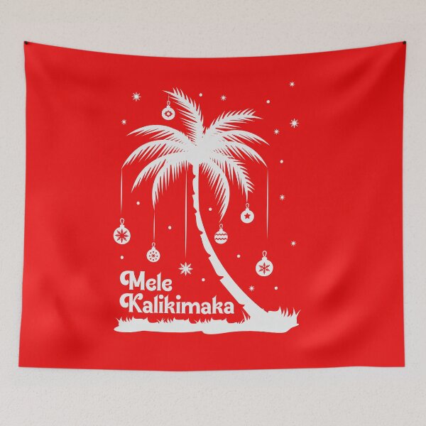Item preview, Mele Kalikimaka Beach Christmas Classic designed and sold by SaltCreatives.
