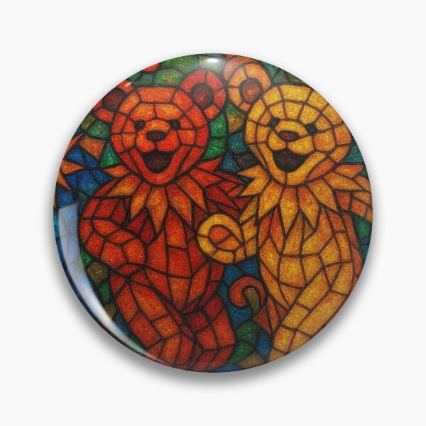 Artikelvorschau, Mosaikbären tanzen entworfen und verkauft von AlBinda.