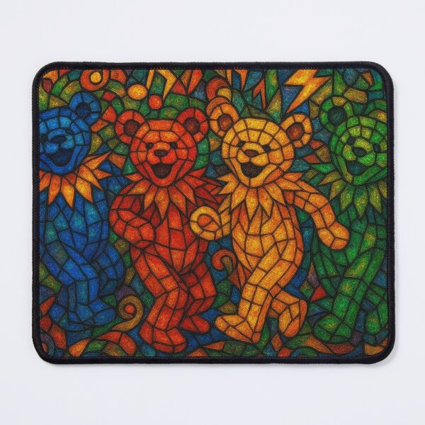 Item preview, Mosaic Bears Dancing designed and sold by AlBinda.