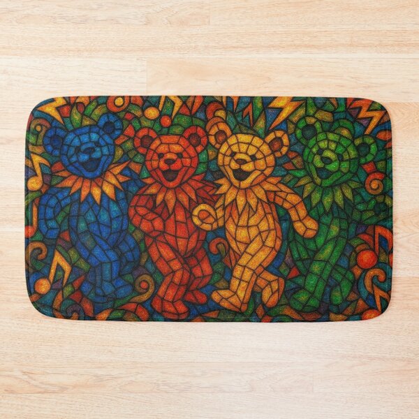 Item preview, Mosaic Bears Dancing designed and sold by AlBinda.