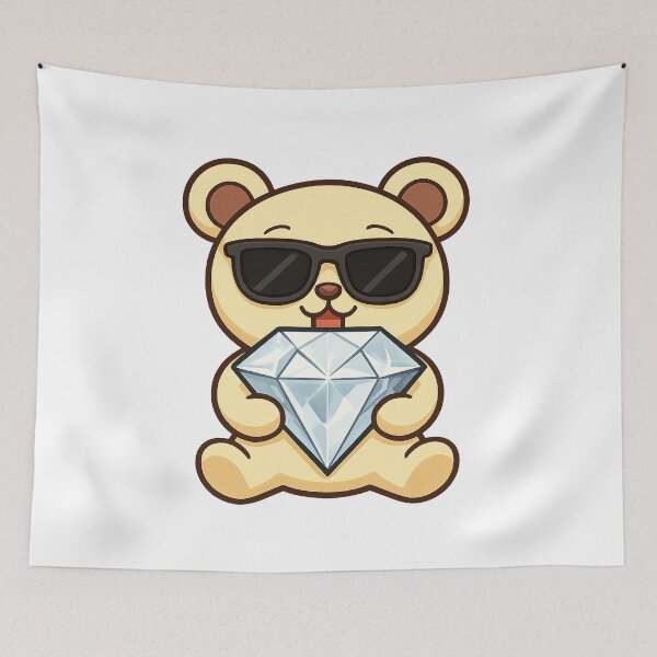 Item preview, Adorable Teddy Bear Diamond designed and sold by OG1design.