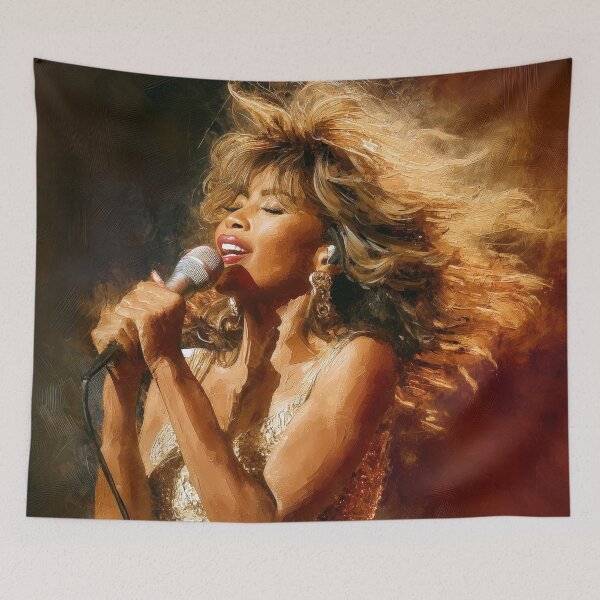 Item preview, Tina Turner Art, Portrait, Singer, Energetic designed and sold by jmgstore.