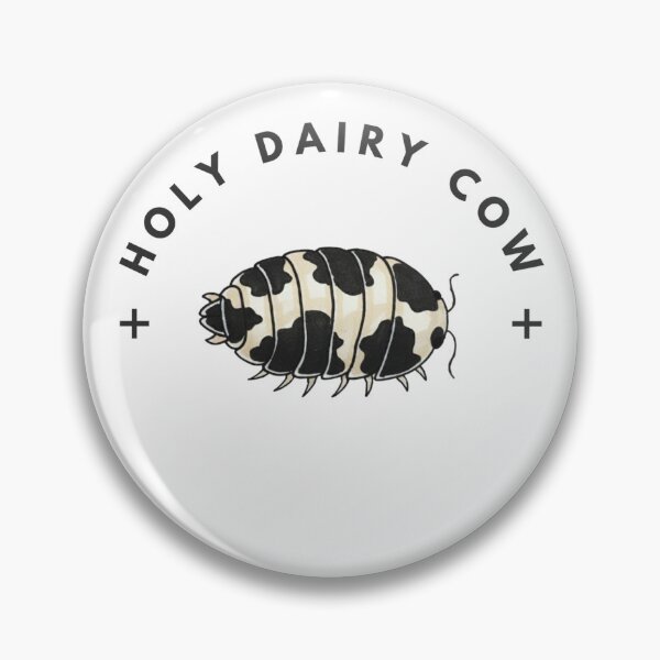 Item preview, Holy Dairy Cow Isopod designed and sold by GraphicTortoise.