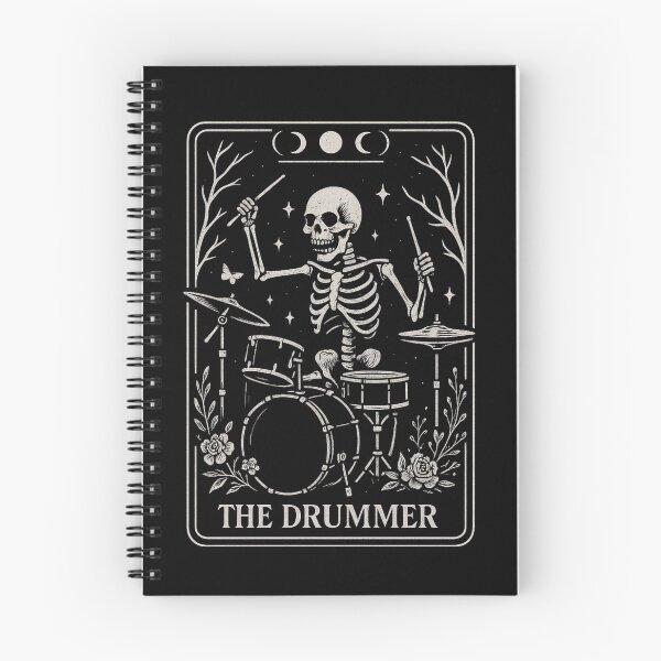 Item preview, the drummer mystical tarrot card gift designed and sold by musicianteez.