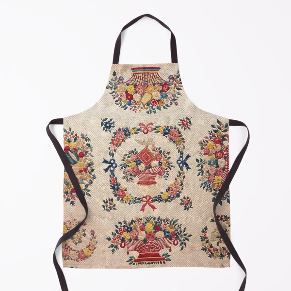 Item preview, Traditional American Floral Quilt 1849 designed and sold by AnimaliaStar.