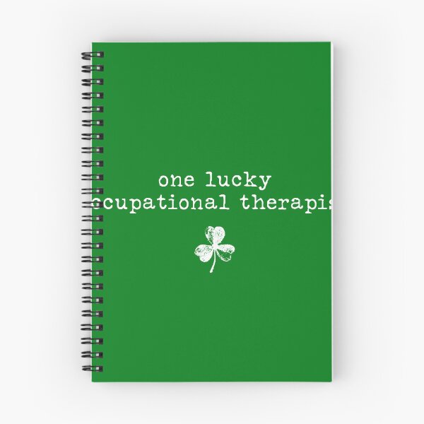 Item preview, One Lucky Occupational Therapist – St. Patrick’s Day OT Quote Design designed and sold by MyMomentShirt.