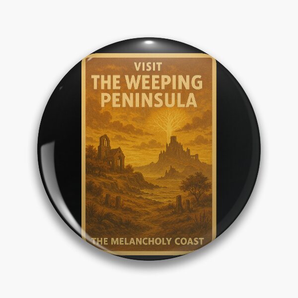 Item preview, Visit the Weeping Peninsula — The Melancholy Coast designed and sold by ChickenFund.