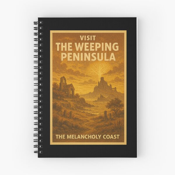 Item preview, Visit the Weeping Peninsula — The Melancholy Coast designed and sold by ChickenFund.