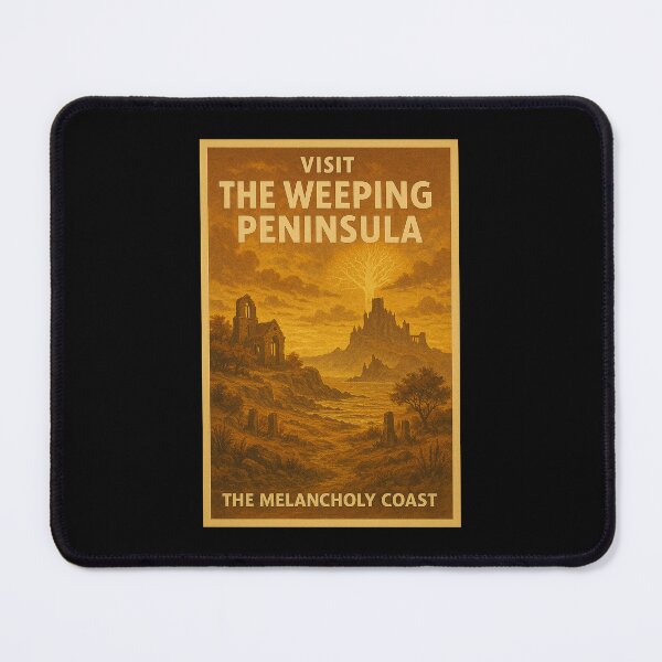 Item preview, Visit the Weeping Peninsula — The Melancholy Coast designed and sold by ChickenFund.