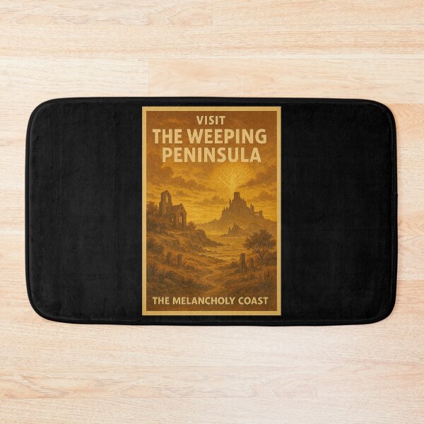 Item preview, Visit the Weeping Peninsula — The Melancholy Coast designed and sold by ChickenFund.