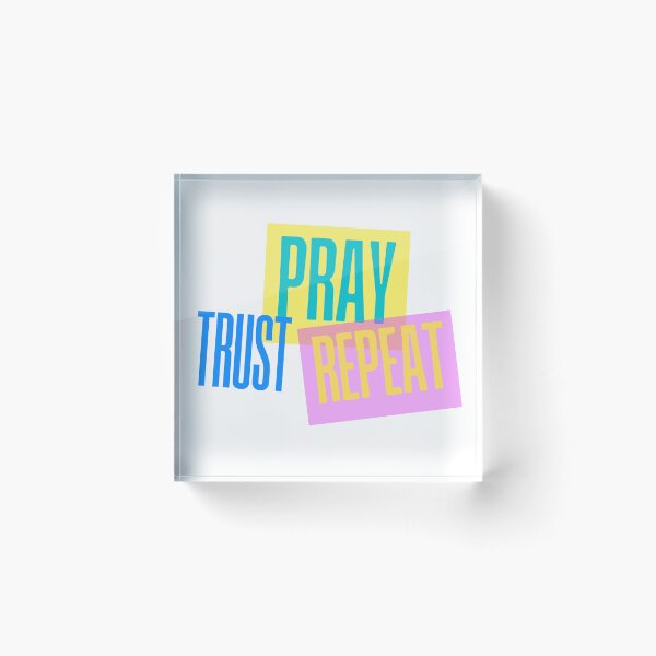 Item preview, Pretty Christian Pray, Trust, Repeat designed and sold by Embers & Incense Co..
