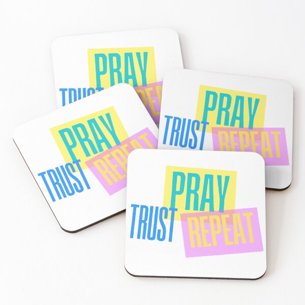 Item preview, Pretty Christian Pray, Trust, Repeat designed and sold by Embers & Incense Co..