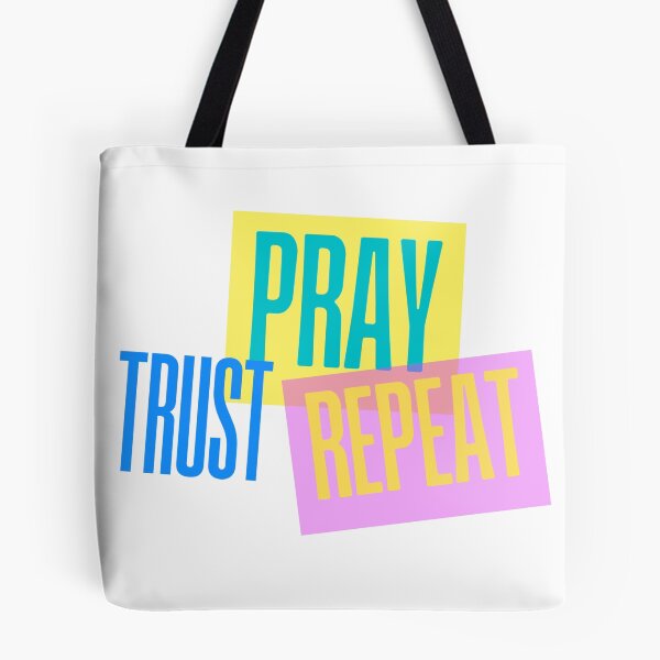 Item preview, Pretty Christian Pray, Trust, Repeat designed and sold by Embers & Incense Co..