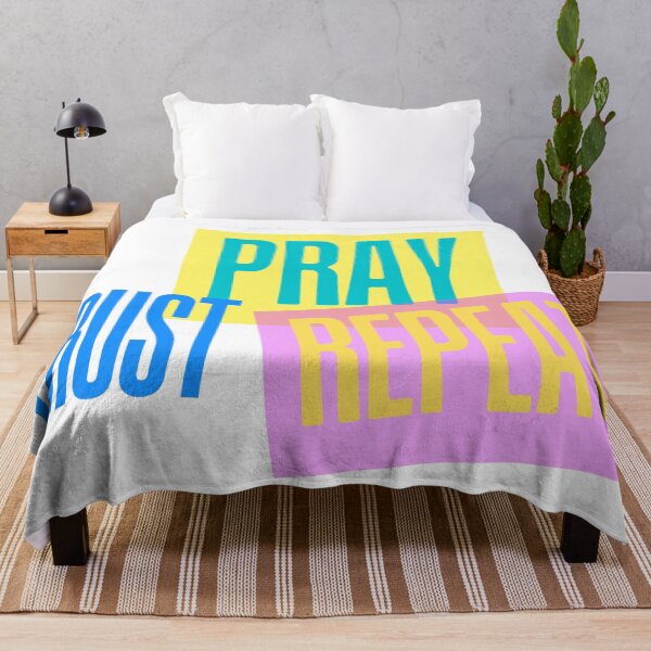 Item preview, Pretty Christian Pray, Trust, Repeat designed and sold by Embers & Incense Co..