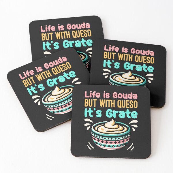 Item preview, Funny Food Pun Gouda Queso Cheese designed and sold by jaygo.