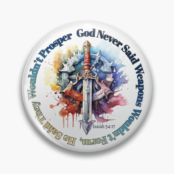 Item preview, Christian Weapons Won't Prosper Men Women Youth designed and sold by Embers & Incense Co..