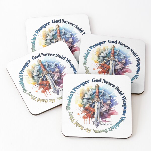 Item preview, Christian Weapons Won't Prosper Men Women Youth designed and sold by Embers & Incense Co..